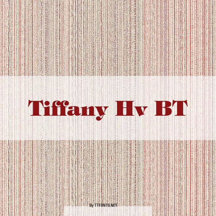 Tiffany Hv BT example